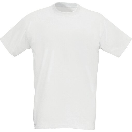 WD T-Shirt weiss, brust